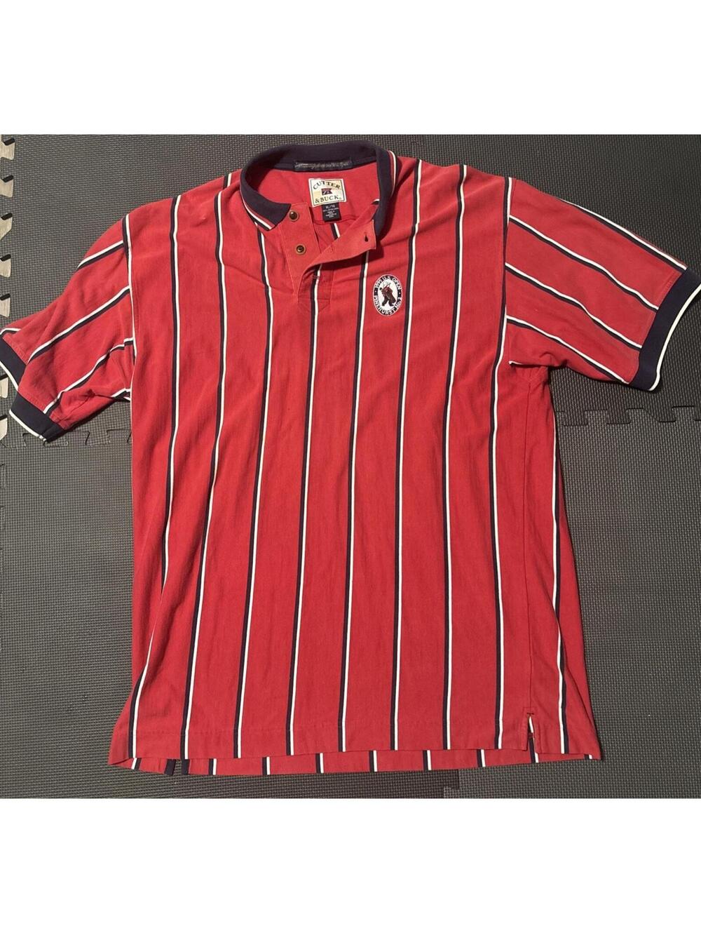 Vintage 1992 Cutter and Buck Golf Polo Shirt mens Size Xl Tg Pinehurst Open logo